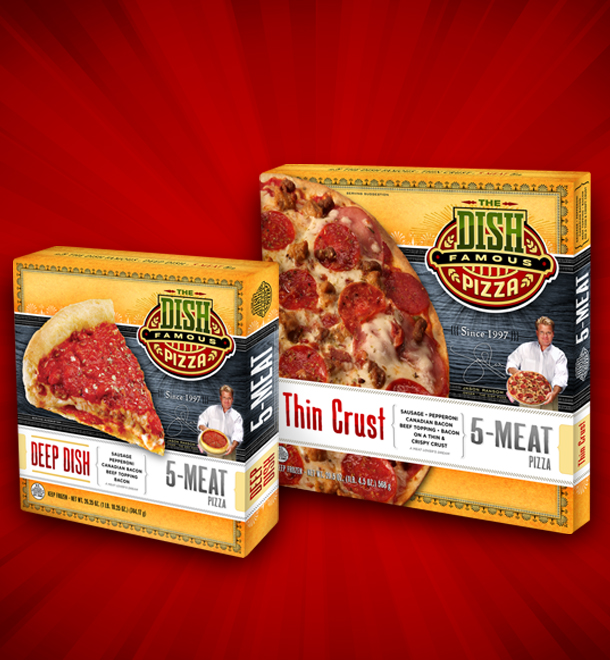 Building An Identity For The Dish Famous Pizza