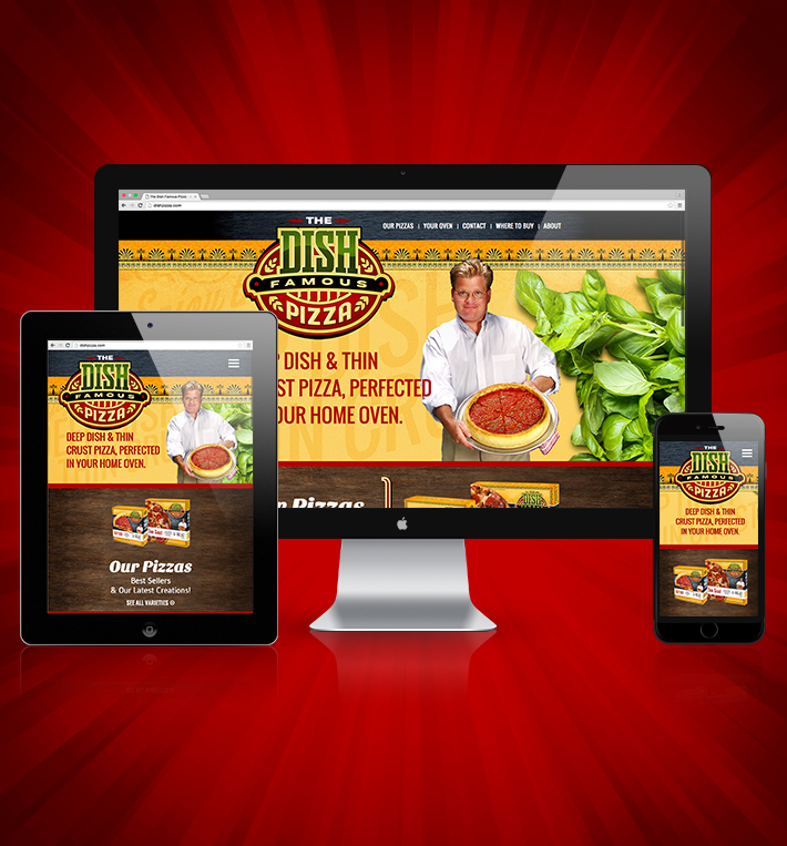 The Dish Pizza Website